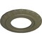 Ekena Millwork Claremont Ceiling Medallion (Fits Canopies up to 5 5/8"), 9"OD x 4 1/2"ID x 1/2"P, Spartan Stone CM09CLSSF - alternate 4